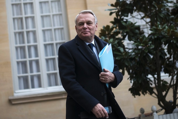 Jean-Marc Ayrault lehen ministro frantsesa, Parisen. (Fred DUFOUR/AFP) 