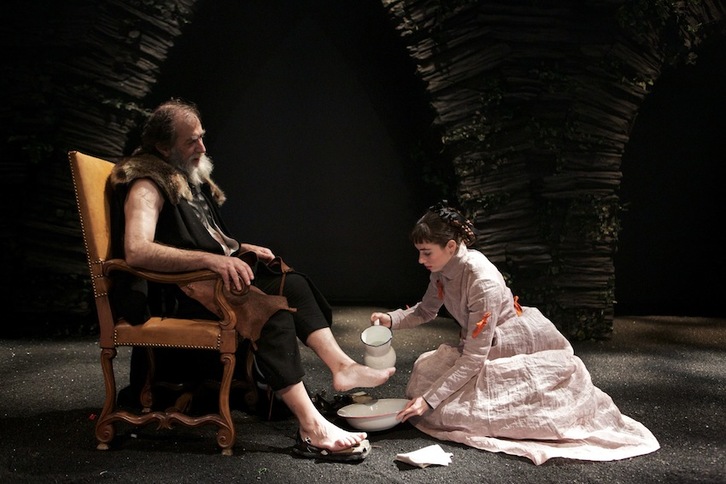 Ramón Barea es el protagonista de ‘Montenegro’ (Comedias bárbaras), que  se estrena en el Centro Nacional de Madrid el 29 de noviembre. (Valentín ÁLVAREZ/CDN)