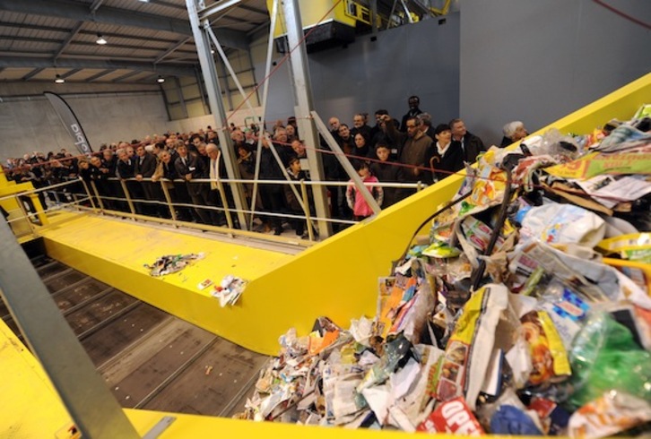 Canopia lantegiaren inaugurazioa egin dute gaur Baionan. (Gaizka IROZ)