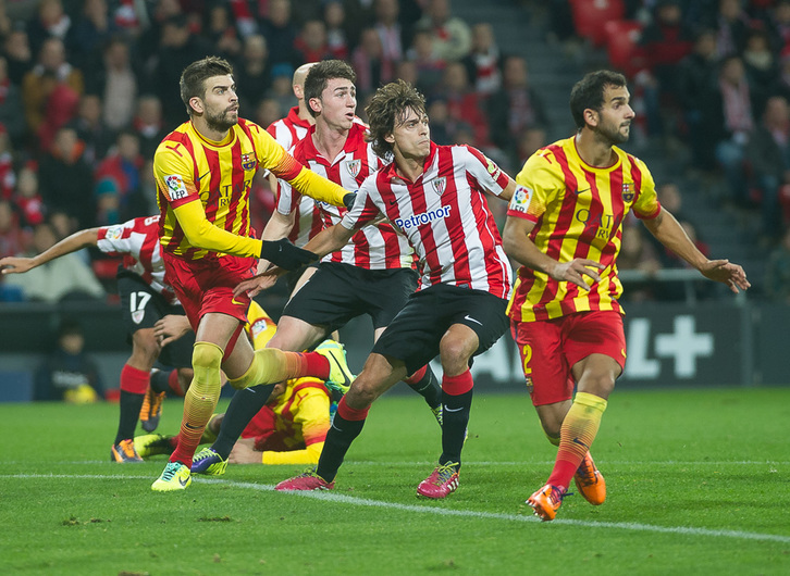 Athleticek garaipen garrantzitsua lortu du. (Luis JAUREGIALTZO / ARGAZKI PRESS))