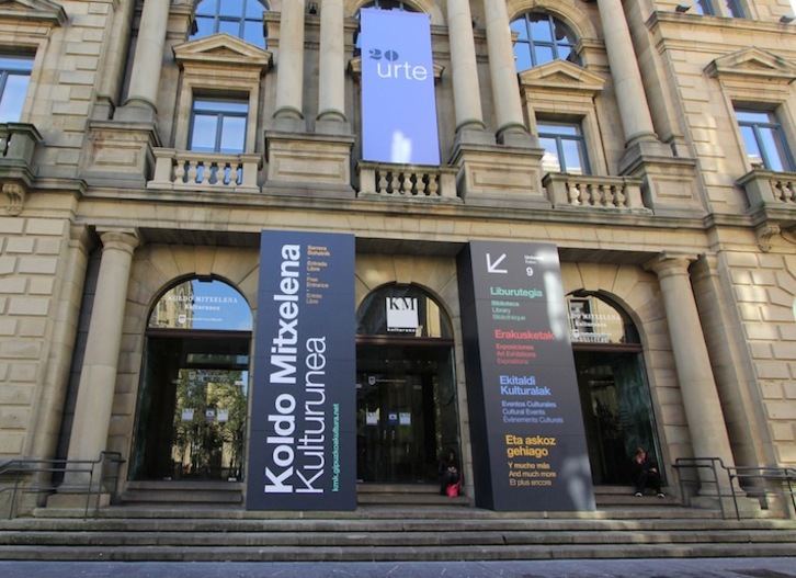 Koldo Mitxelena Kulturunea. (Gotzon ARANBURU)
