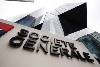Sede de Société Génèrale en París, uno de los bancos multados. (Pierre VERDY/AFP) 