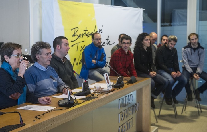 Zortzi finalistak izan dira BECen. (Luis JAUREGIALTZO/ARGAZKI PRESS)