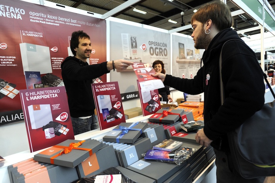 GARAren saltokian Asier Iñigo Marketing arduraduna. (Marisol RAMIREZ/ARGAZKI PRESS)