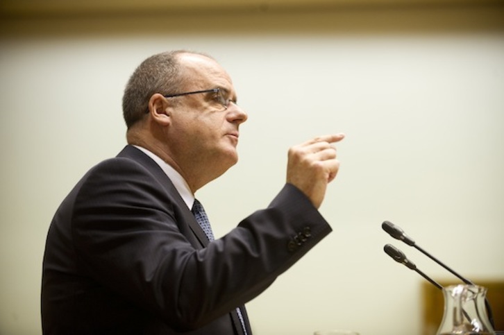 El portavoz parlamentario y presidente del GBB del PNV, Joseba Egibar. (Raul BOGAJO/ARGAZKI PRESS)