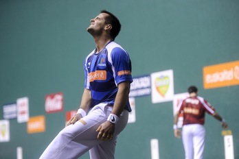 Bengoetxea eta Saralegiren arteko norgehiagoka, Labriten. (Iñigo URIZ/ARGAZKI PRESS)