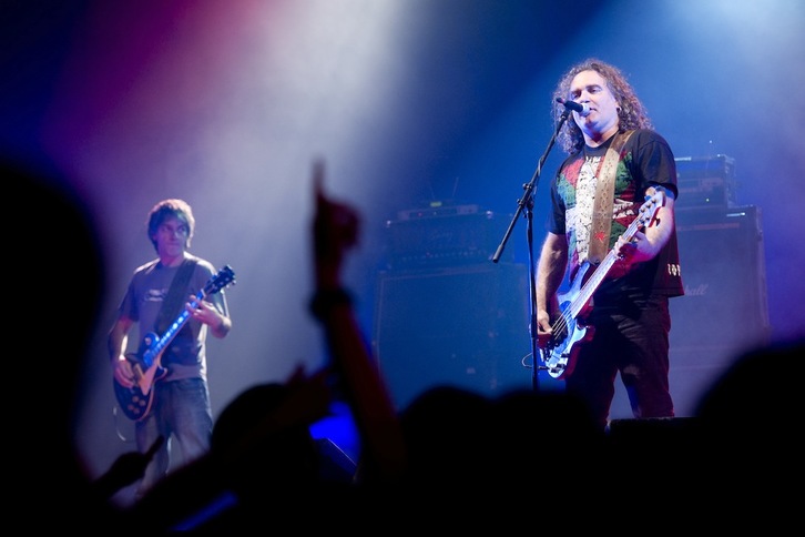 Fernando Madina, en Hatortxu Rock del año pasado. (Iñigo URIZ/ARGAZKI PRESS)