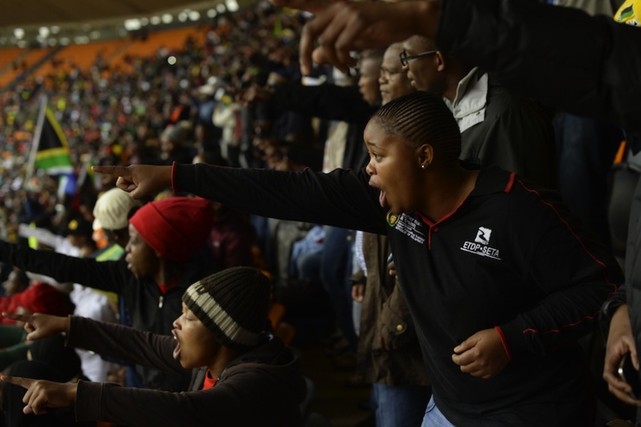 El estadio FNB tiene capacidad para 90.000 espectadores. (Pedro UGARTE/AFP) El estadio FNB tiene capacidad para 90.000 espectadores. (Pedro UGARTE/AFP)