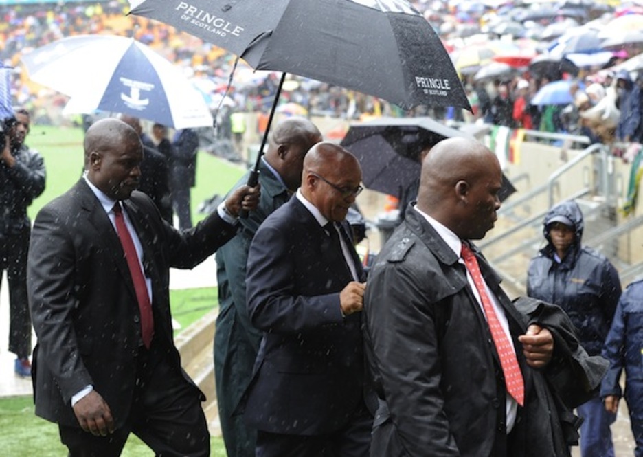 El presidente sudafricano, Jacob Zuma. (Stephen DE SAKUTIN/AFP PHOTO)