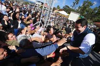 Juan Orlando Hernández ha sido ratificado por el TSE como presidente electo. (AFP PHOTO)
