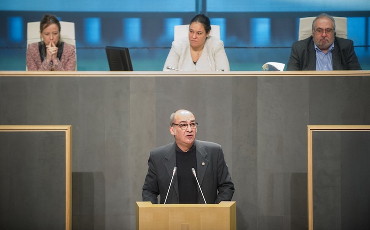 Martin Garitano, en una comparecencia anterior en las Juntas Generales de Gipuzkoa. (Andoni CANELLADA/ARGAZKI PRESS)