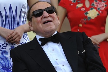 El magnate Sheldon Adelson, en una imagen de archivo. (AFP PHOTO)