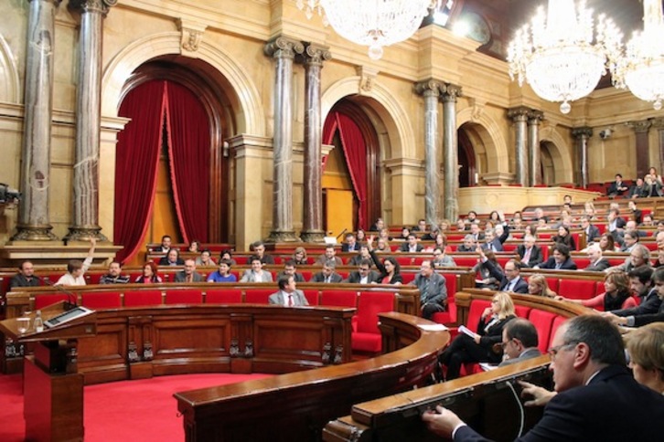 El pleno del Parlament, en una imagen de archivo. (PARLAMENT)