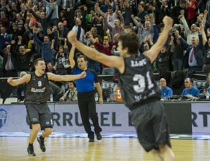 Miribilla ha llevado en volandas al Bilbao Basket. (Monika DEL VALLE/ARGAZKI PRESS)