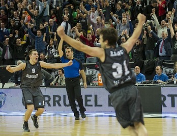 Miribilla ha llevado en volandas al Bilbao Basket. (Monika DEL VALLE/ARGAZKI PRESS)