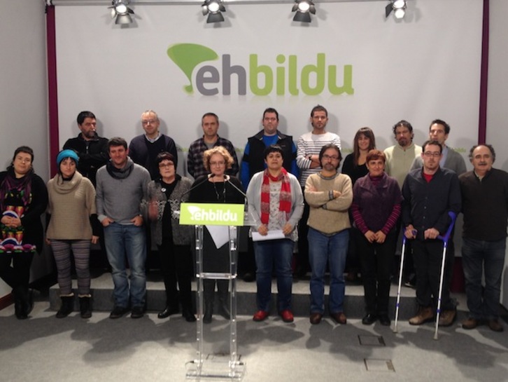 Comparecencia de EH Bildu sobre la desanexión de Igeldo. (Naiz.info)