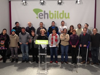 Comparecencia de EH Bildu sobre la desanexión de Igeldo. (Naiz.info)