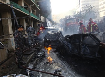 La deflagración ha provocado numerosos daños. (AFP PHOTO)
