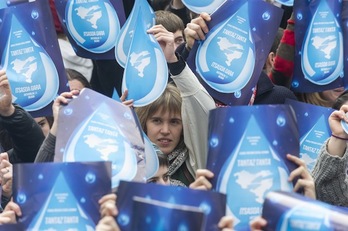 Bilboko mobilizazioaren aurretik, ekimen ugari antolatzen ari dira azken egun eta asteotan. (Jon URBE/ARGAZKI PRESS)