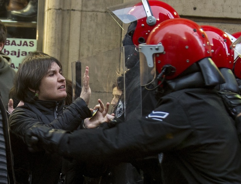 La parlamentaria de EH Bildu, Maribi Ugarteburu. (Monika DEL VALLE/ARGAZKI PRESS)