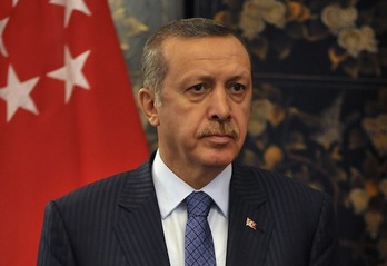 El primer ministro turco, Recep Tayyip Erdogan. (Mohd FYROL/AFP PHOTO)