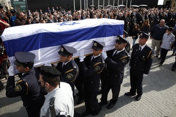 Sharon ha sido despedido con honores militares. (Gali TIBBON/AFP)