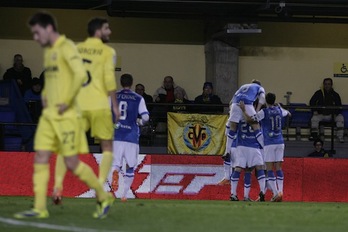 Javi Rosek sartu du partidako gol bakarra. (LA OTRA FOTO)