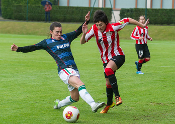 Erika, Athleticeko aurrelaria. (ARGAZKI PRESS)