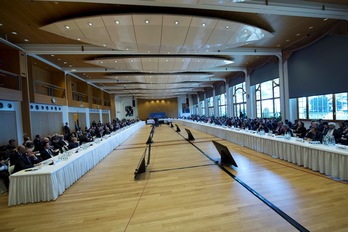La conferencia sobre el futuro de Siria ha arrancado hoy en la ciudad suiza de Montreux. (AFP)