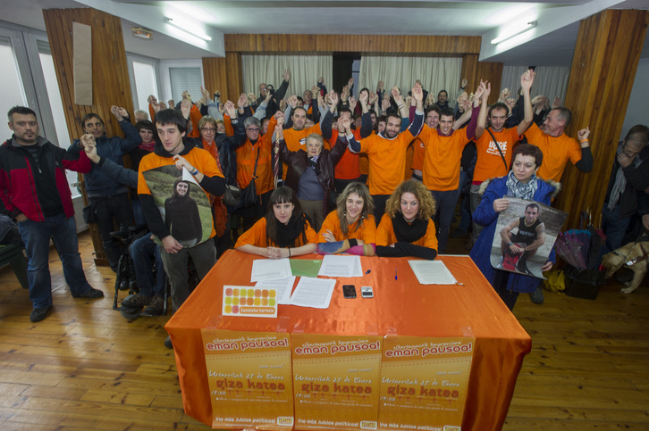 Gasteizko Harresiak eragileen bultzada jaso du. (Juanan RUIZ/ARGAZKI PRESS)