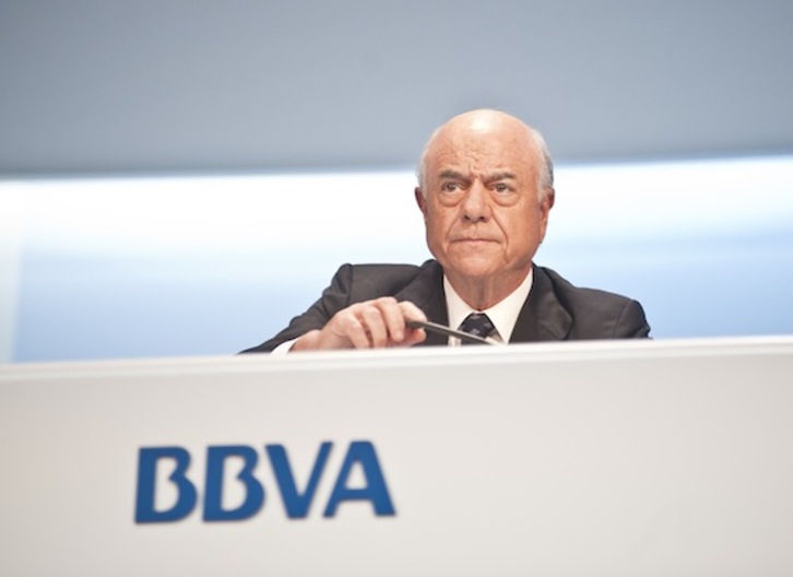 Francisco González, presidente del BBVA. (Jon HERNÁEZ/ARGAZKI PRESS)