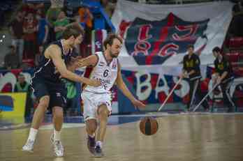 El Laboral Kutxa ha enlazado su cuarta derrota en el Top 16 de la Euroliga. (Juanan RUIZ/ARGAZKI PRESS)