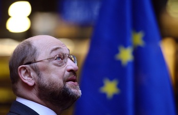 El presidente del Parlamento Europeo, Martin Schulz. (Patrick HERTZOG/AFP)