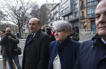 La vicepresidenta y consejera de Economía de Nafarroa, Lourdes Goicoechea. (Jagoba MANTEROLA/ARGAZKI PRESS)