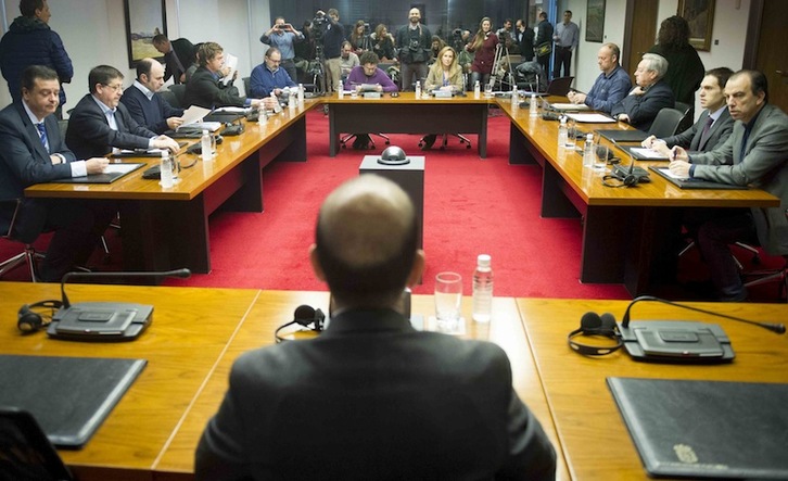 La comisión de investigación se ha constituido esta mañana. (Jagoba MANTEROLA/ARGAZKI PRESS)