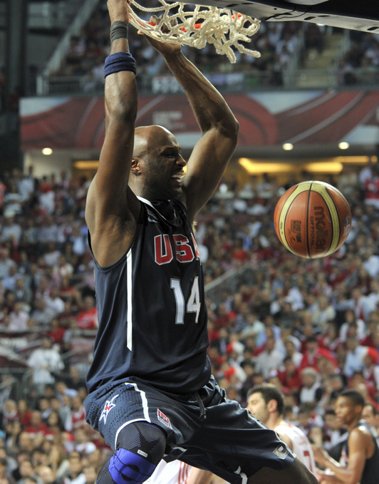 Lamar Odom ha firmado para dos meses con el conjunto baskonista, con posibilidad de quedarse hasta final de temporada. (AFP)