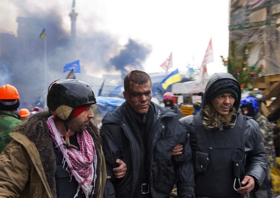 De momento se desconoce el número de personas que han resultado heridas. (Dmitry SEREBRYAKOV/AFP)