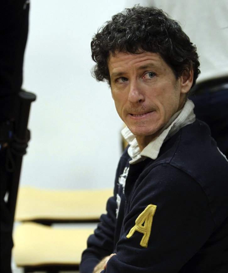 Jon Enparantza, durante el juicio. (POOL EFE)