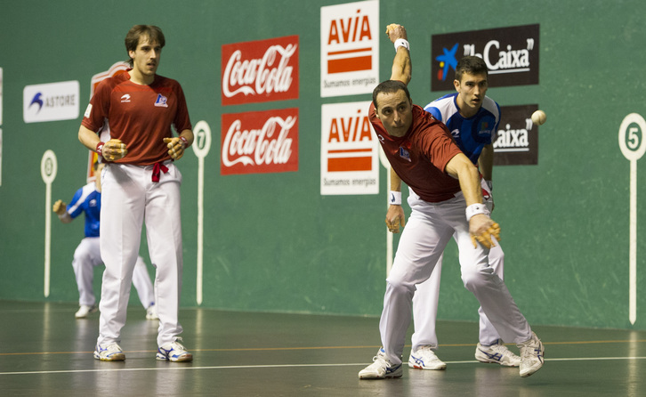 Irujok eskura dauka finalerdietarako sailkapena. (Raul BOGAJO / ARGAZKI PRESS)