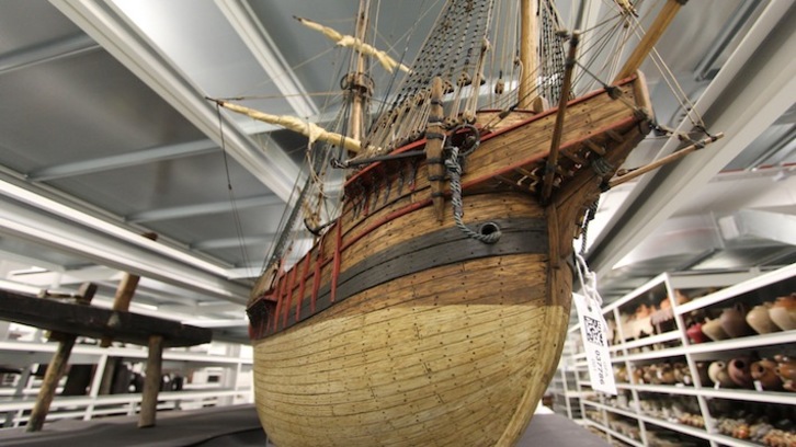 Gordailua alberga cerca de 60.000 piezas. (Gotzon ARANBURU)