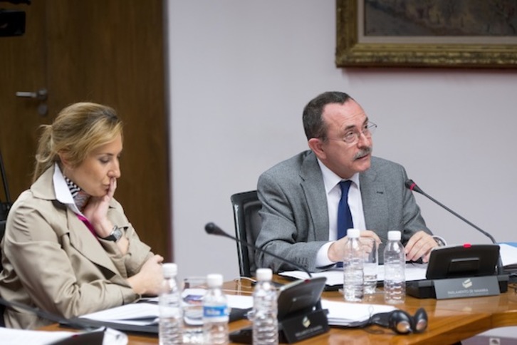 Enrique Martín, presidente del PP de Nafarroa. (Iñigo URIZ/ARGAZKI PRESS)