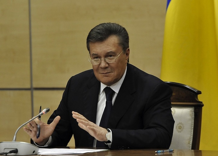 Viktor Yanukovich, en una imagen de archivo. (Andrey KRONBERG / AFP PHOTO)