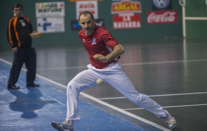 La calidad de Xala ha decantado el partido. (Andoni CANELLADA / ARGAZKI PRESS)