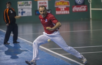 La calidad de Xala ha decantado el partido. (Andoni CANELLADA / ARGAZKI PRESS)