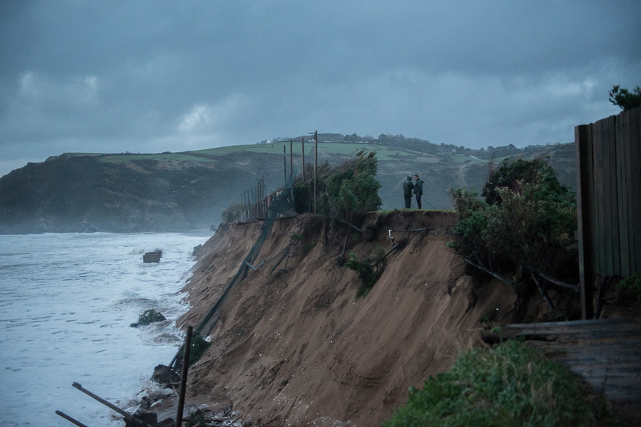 Zarautz (astearte goiza). (Gorka RUBIO / ARGAZKI PRESS)