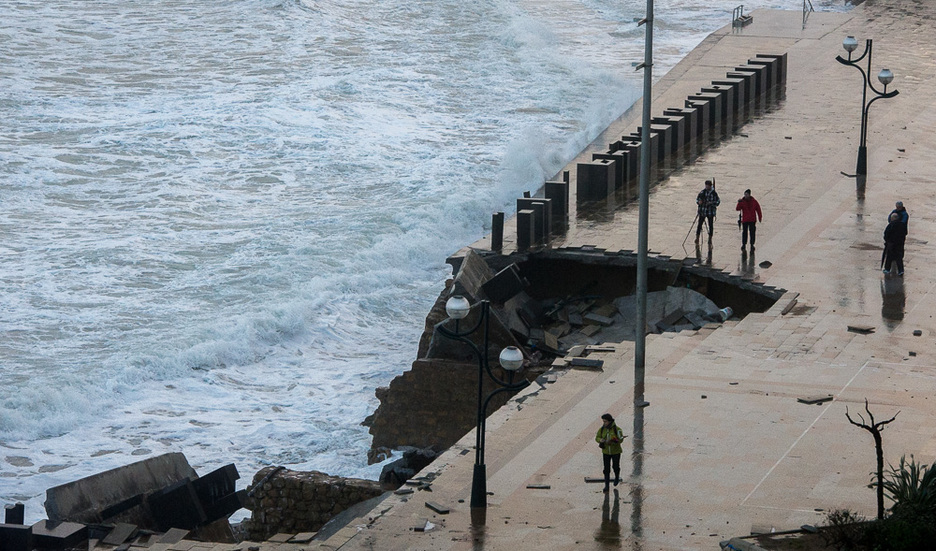 Zarautz (astearte goiza). (Gorka RUBIO / ARGAZKI PRESS)