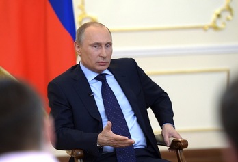 El presidente ruso, Vladimir Putin. (Alexey NIKOLSKY/AFP PHOTO)
