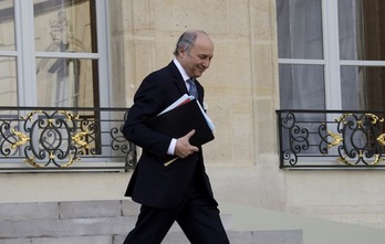 Laurent Fabius, ministro francés de Asuntos Exteriores. (Alain JOCARD/AFP PHOTO)