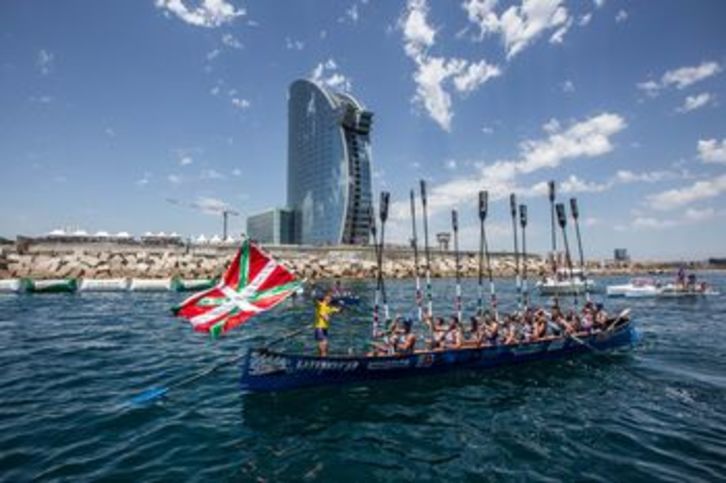 Urdaibai, iazko garailea Bartzelonan. (LIGASANMIGUEL.COM)