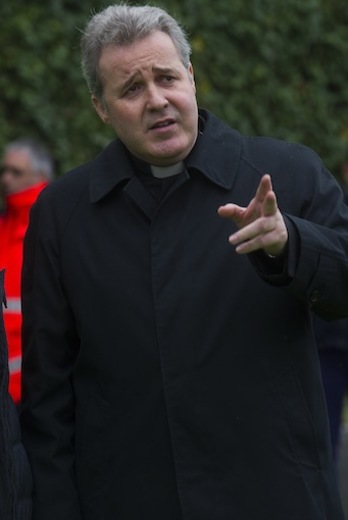 El obispo de Bilbo, Mario Iceta. (Luis JAUREGIALTZO/ARGAZKI PRESS)